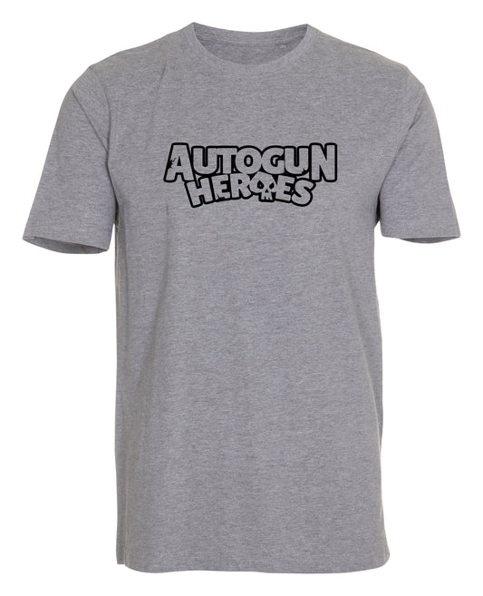 Autogun Heroes OUTLINE T-shirt oxford grey