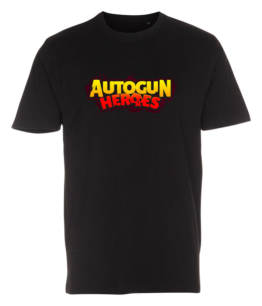 Autogun Heroes LOGO T-shirt black
