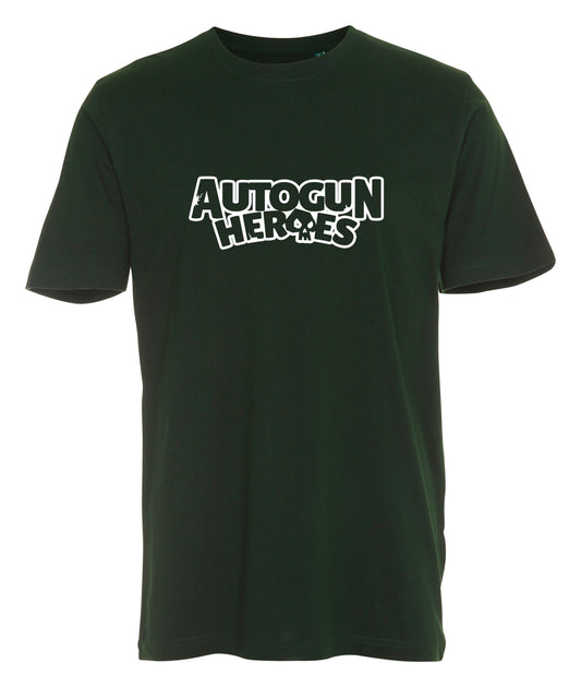 Autogun Heroes OUTLINE T-shirt bottle green